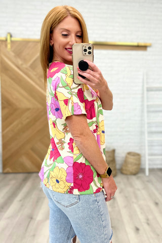 Do It Anyways Floral Top