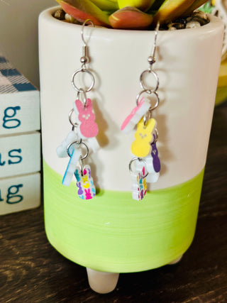 Scatter Peeps Dangle Earrings