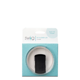 Swig EZ SLIDER LID Clear + Black