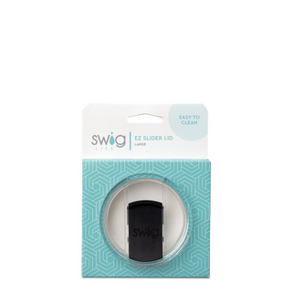 Swig EZ SLIDER LID Clear + Black