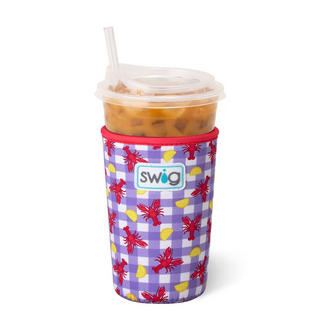 Swig Let The Good Times Boil Iced Cup Coolie (22oz)