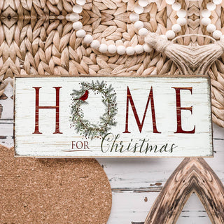 Holiday Humor Wooden Block Signs