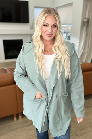 Please Proceed Hooded Cardigan