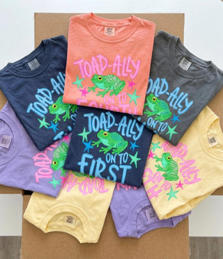 🐸 Toad-ally On To… Graphic Tee (Youth)