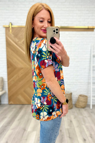 Can't Stop the Beat Floral Top