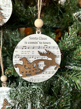 Christmas Carol Ornaments