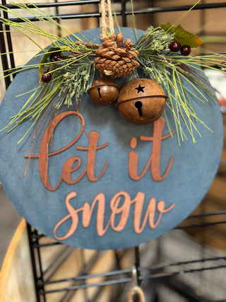 12” Holiday Wood Rounds