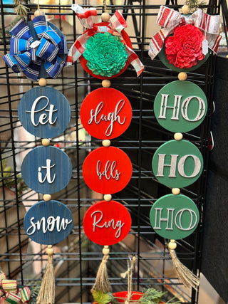 Hanging Winter Signs