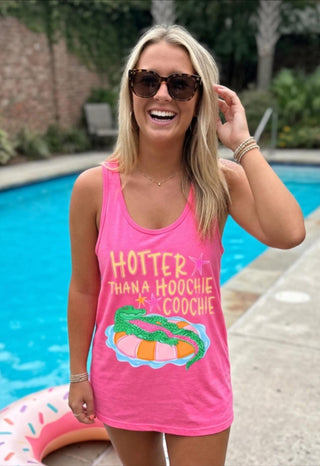 Hotter Than A Hoochie Coochie Graphic Tank