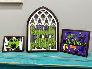 Interchangeable Mantle Set of 3 Signs