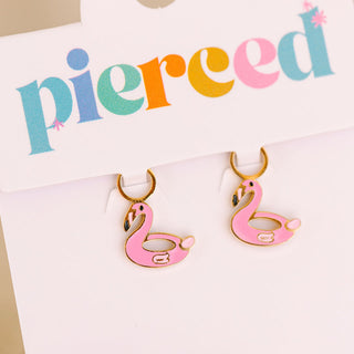 Flamingo Floatie Charms