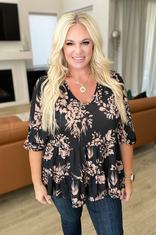 Your Choice V-Neck Floral Top