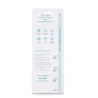 Swig Sugar Plum Soldiers Straw Topper Set