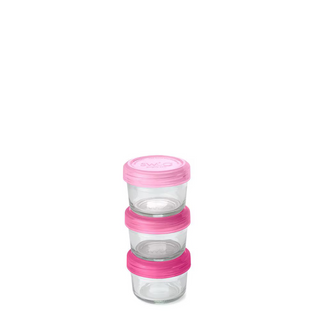 Swig Pink 3pc Glass Food Storage Set (Small)