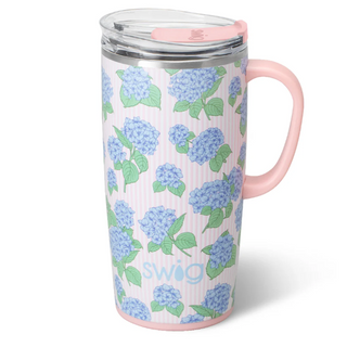 Swig Hydrangeas Travel Mug (22oz)