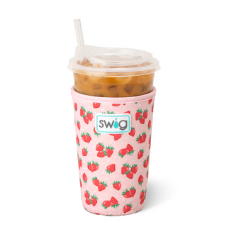 Swig Strawberry Shortcake Iced Cup Coolie (Medium)