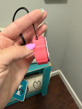 Dumpling Fidget Keychain Clicker