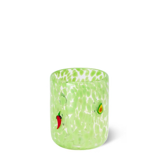 Swig Taco Night Charm Glass 17oz