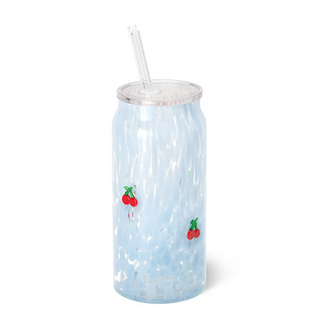 Swig Cherry Pop Charm Glass 23oz