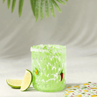 Swig Taco Night Charm Glass 17oz