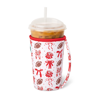Swig We’ve Got Spirit Red+ Grey Iced Cup Coolie (Medium)