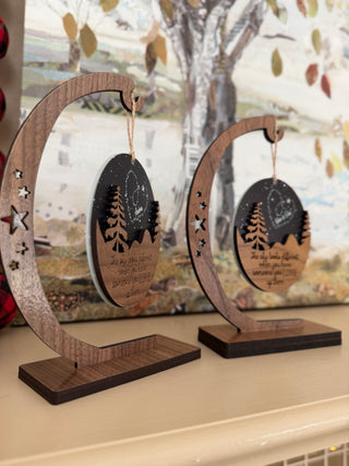 The Sky Looks Different Memorial Ornament