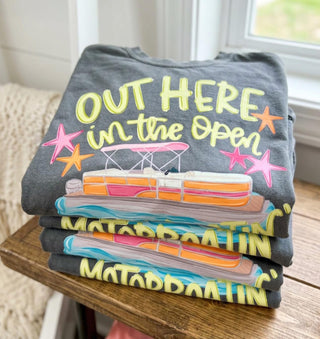 Out Here in the Open Graphic Tee
