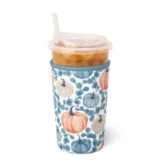 Swig Pumpkin Grove Iced Cup Coolie (Medium)