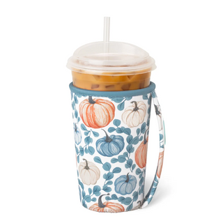 Swig Pumpkin Grove Iced Cup Coolie (Medium)