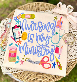 Nursing is My Ministry Graphic Tee