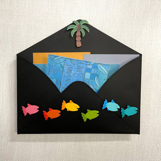 Fish Magnets S/6 Rainbow