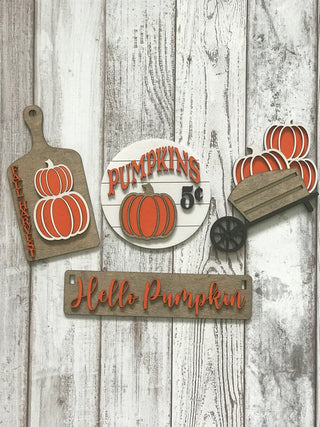 Hello Pumpkin DIY Interchangeable Wagon/ Shelf Insert