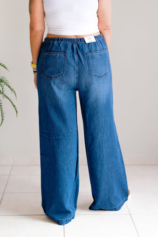 Midnight Wash Judy Blue Palazzos