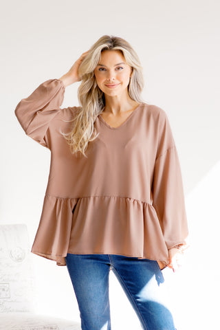 Truffle Allure Peplum