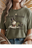 Heather Military Green Gildan Tee
