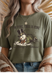 Heather Military Green Gildan Tee