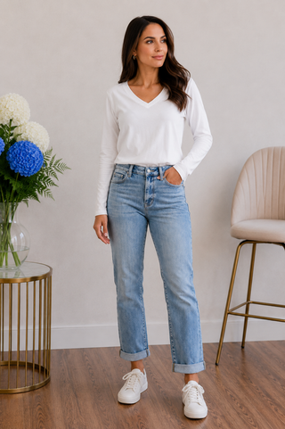 Keep It Classic Long Sleeve Top