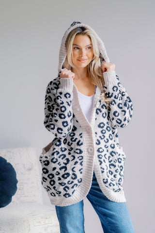 Leopard Luxe Sweater Hoodie
