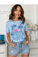 Light Blue Gildan Tee