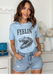 Light Blue Gildan Tee