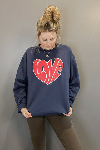 Love Heart Sweatshirt