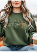 Military Green Gildan Sweatshirt