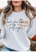 White Gildan Sweatshirt
