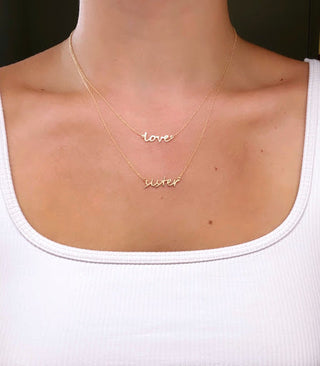 Custom Guardian Multiple Name Necklace - Water Resistant