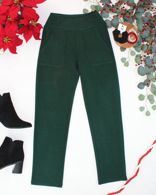 Luxe Ankle Bottoms- Evergreen
