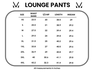 Lounge Pants - Midnight Bats FINAL SALE