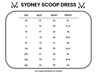 Sydney Scoop Dress - Aqua Floral