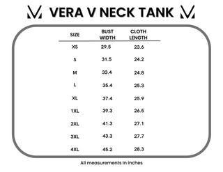 Vera V Neck Tank - Slate Purple