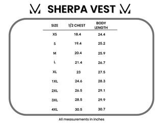 Sherpa Vest - Black