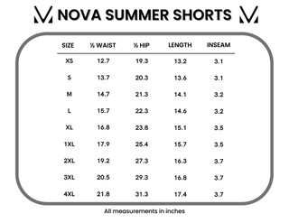 Nova Summer Shorts - Tropical Leaf